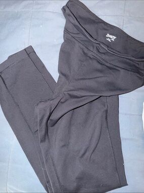 Duluth Trading Co. Black Stretch Leggings